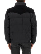 ISABEL MARANT Men's Down Jacket Dowson Black, view 3