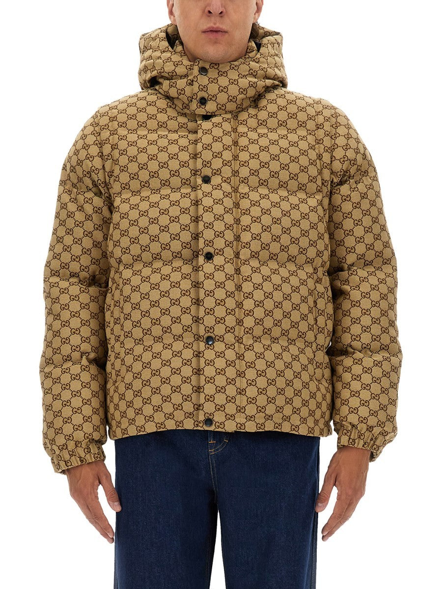 Gucci Men's Down Jacket Beige