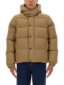 Gucci Men's Down Jacket Beige