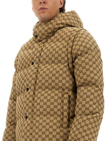 Gucci Men's Down Jacket Beige