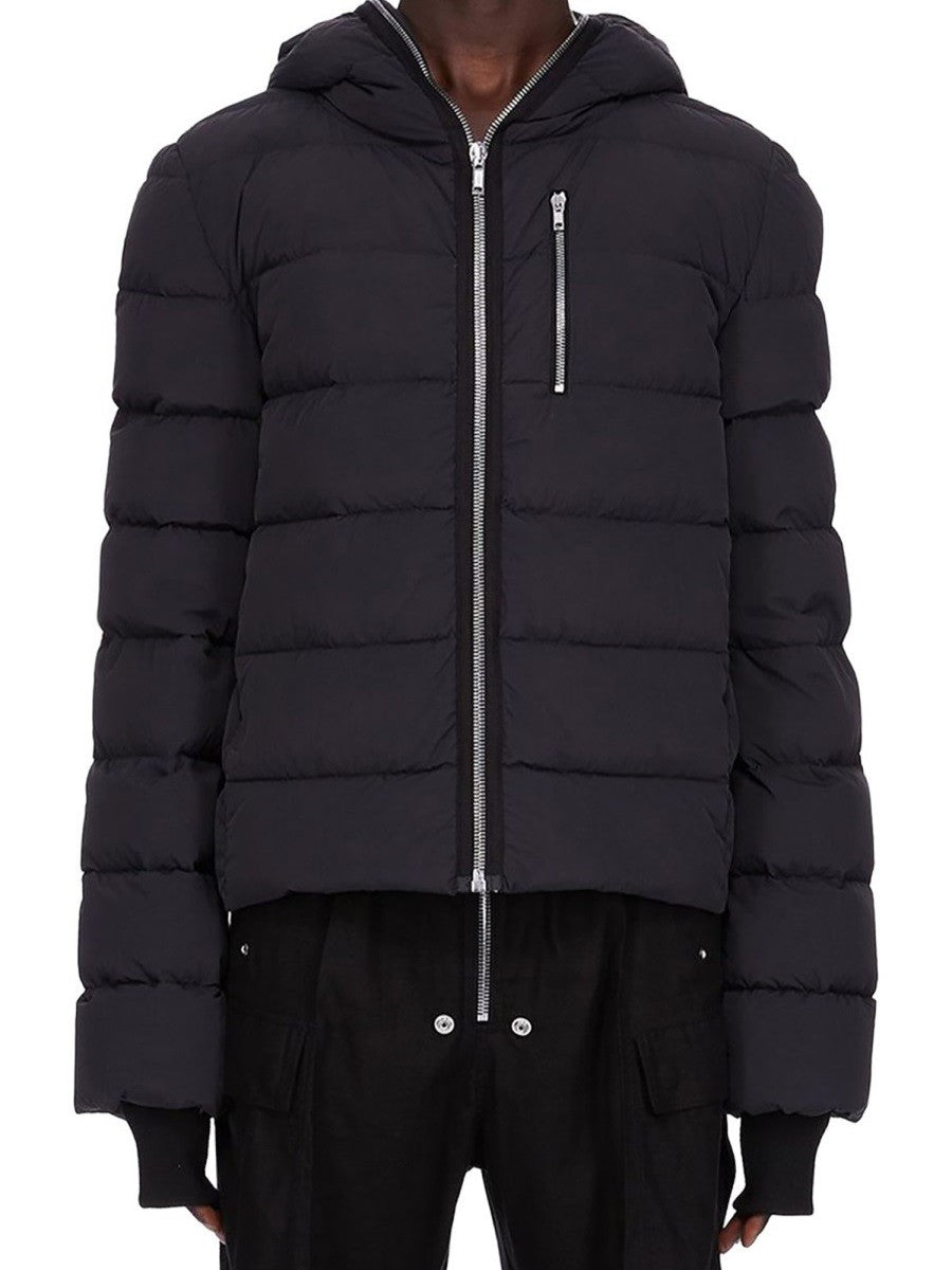 Rick Owens Men's Down Jacket Gimp Black