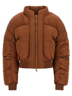 Elisabetta Franchi Down Jacket Brown