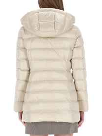 Fay Women's Down Jacket Beige Fay