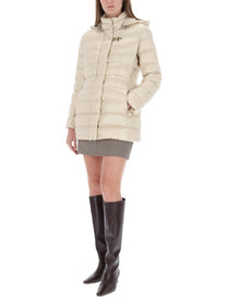 Fay Women's Down Jacket Beige Fay