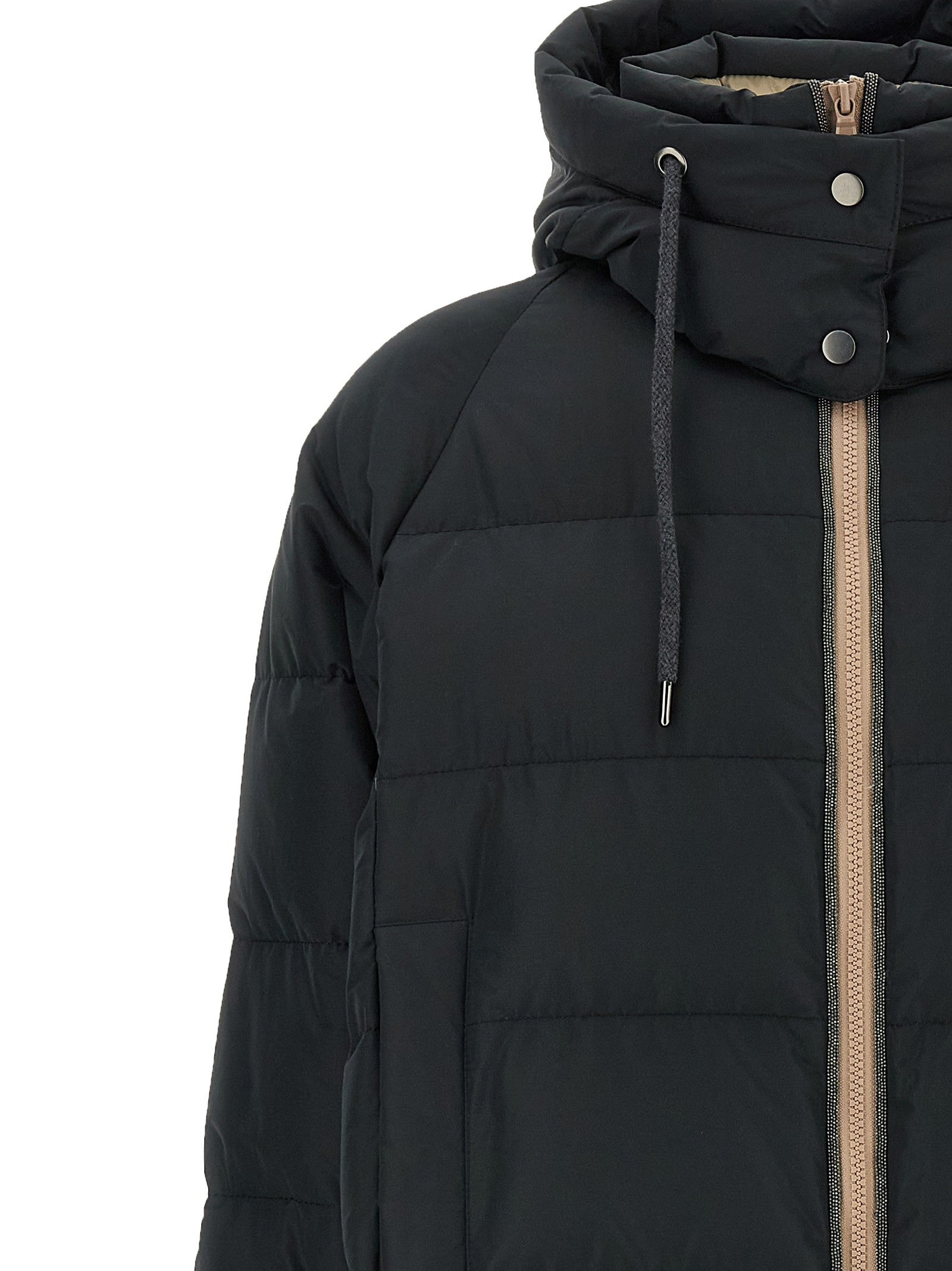 Brunello Cucinelli Down Jacket Black