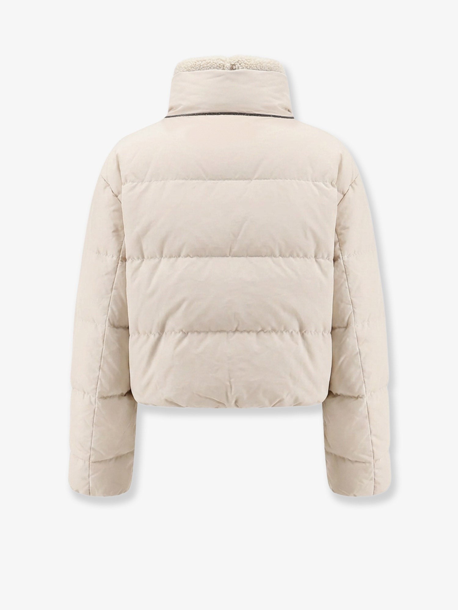 Brunello Cucinelli Women's Down Jacket Beige