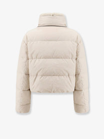Brunello Cucinelli Women's Down Jacket Beige