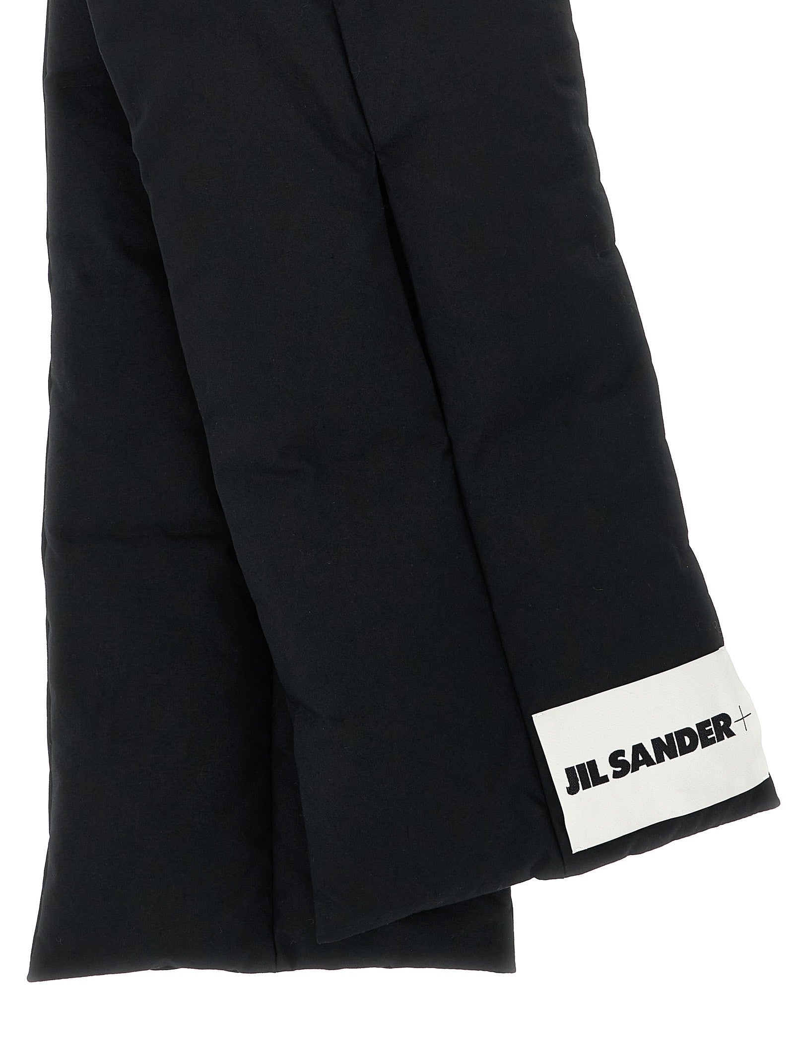 Jil Sander Down Scarf Scarf Black