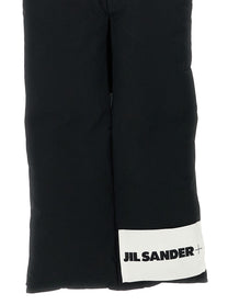 Jil Sander Down Scarf Scarf Black