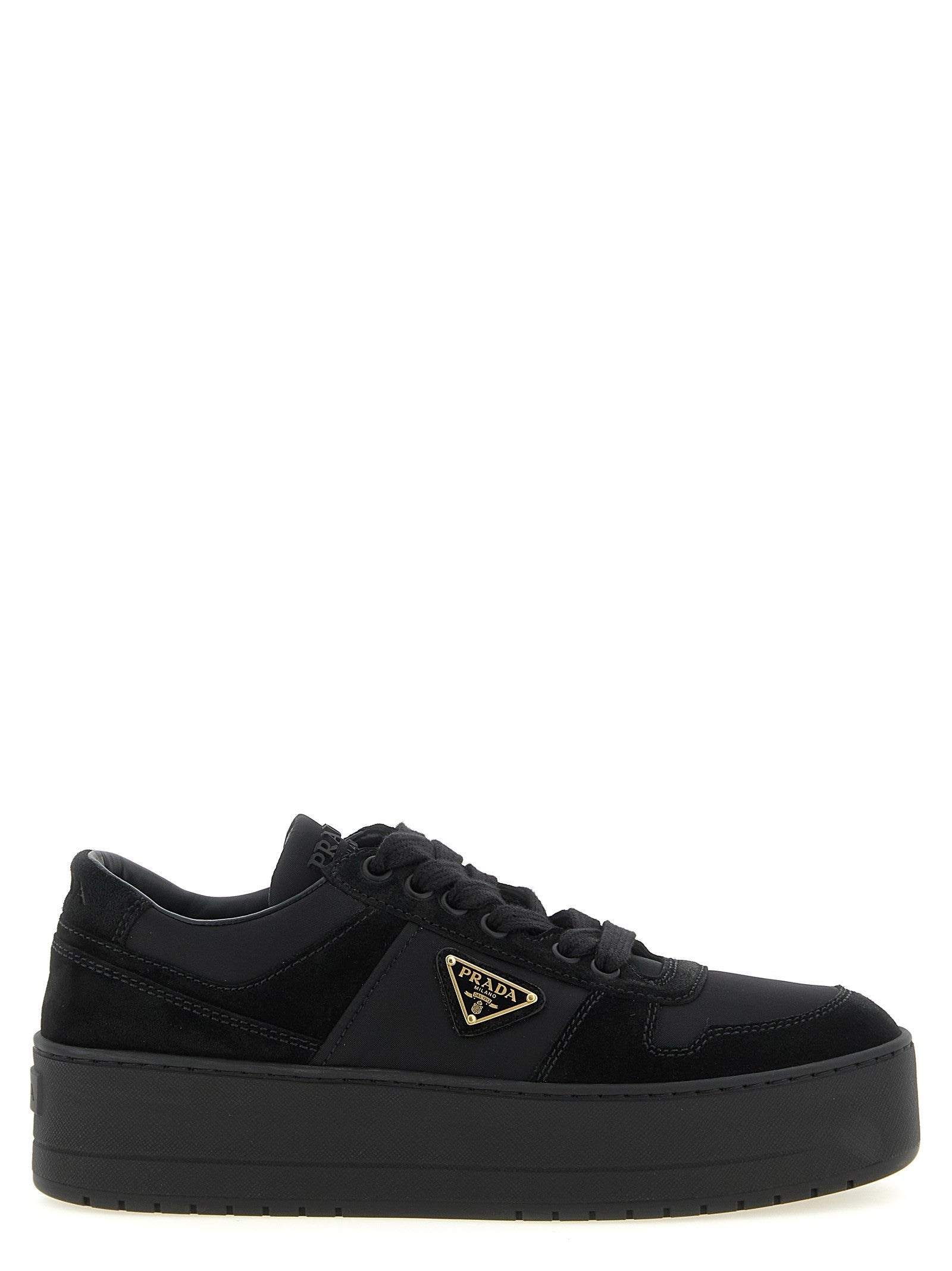 Prada Downtown Bold Sneakers Black
