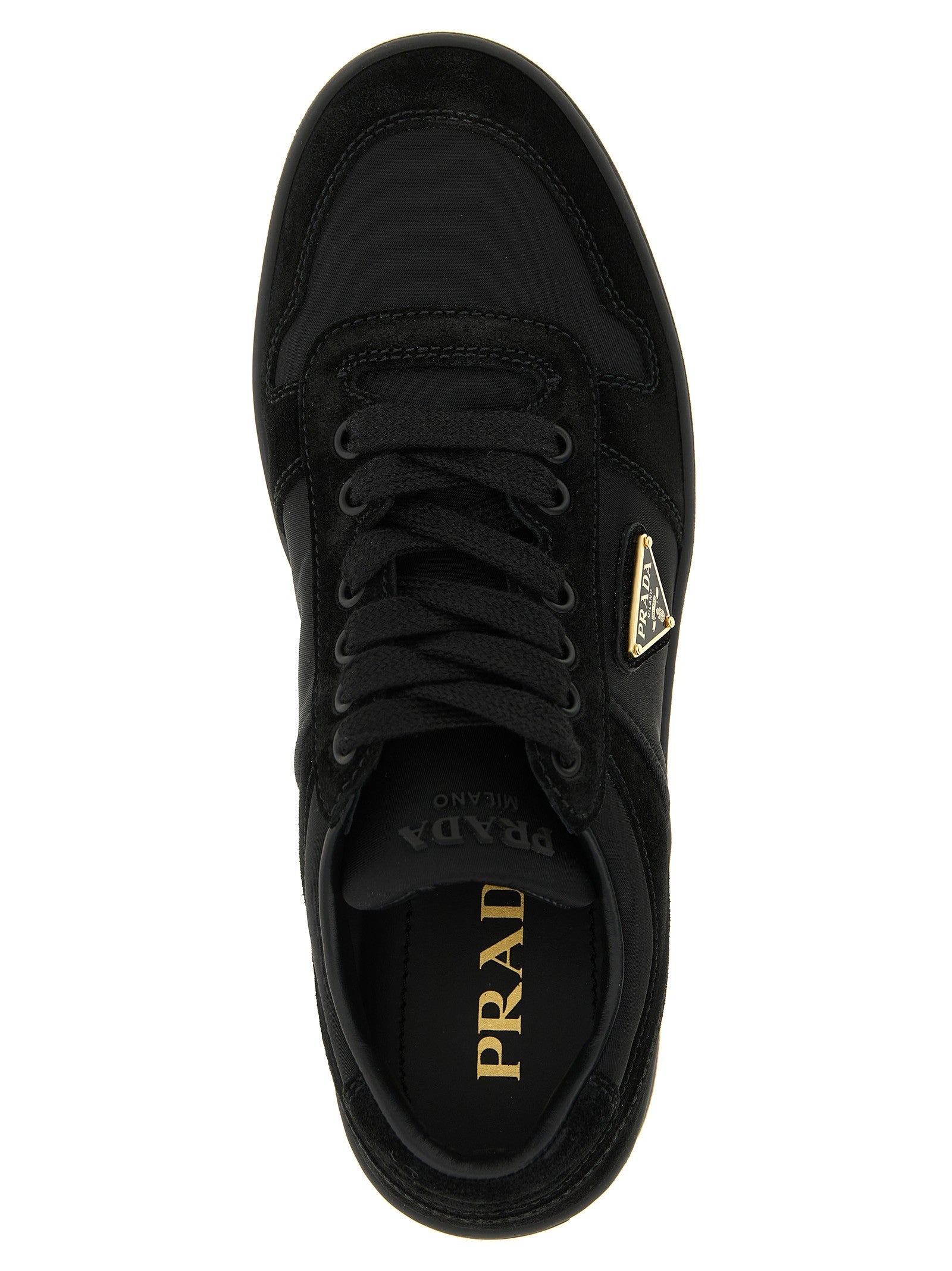 Prada Downtown Bold Sneakers Black