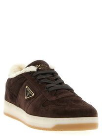 PRADA Downtown Sneakers Brown