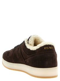 PRADA Downtown Sneakers Brown