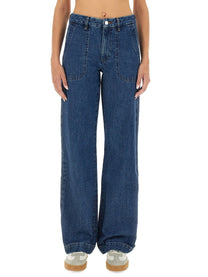 A.P.C Women's Seaside Jeans Blue