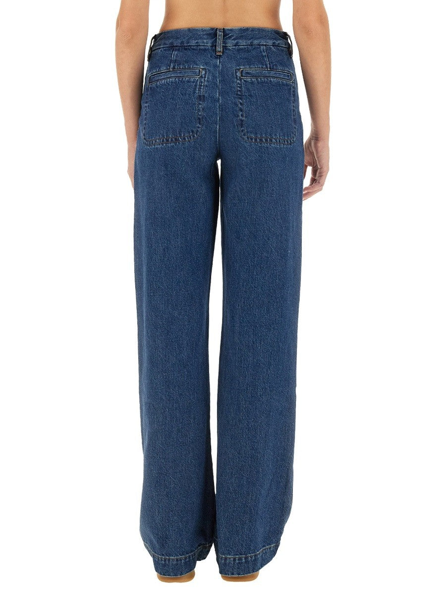 A.P.C Women's Seaside Jeans Blue