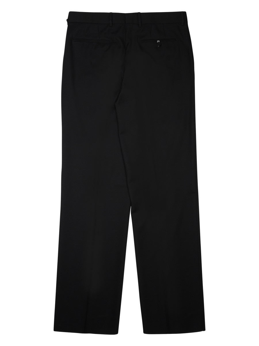 Dior Men's Pantalone Ampio in Lana Black