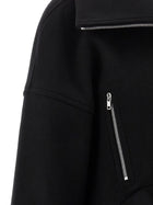 Rick Owens Draculimo Coat Black, view 4