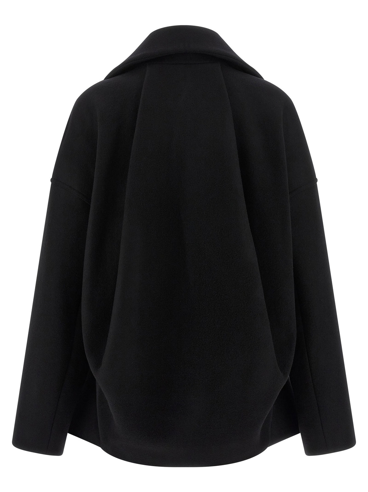 Rick Owens Draculimo Coat Black, view 2