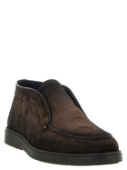 Santoni Dragon Ankle Boots Brown