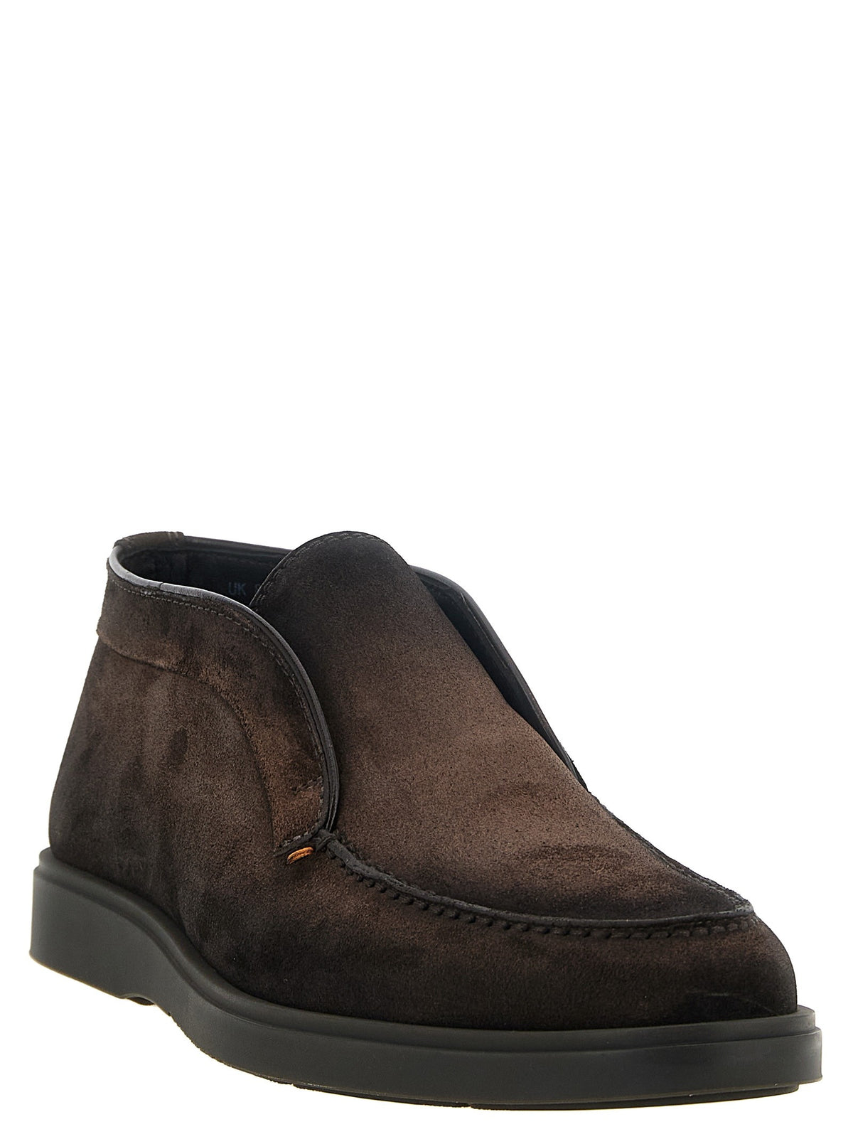 Santoni Dragon Ankle Boots Brown