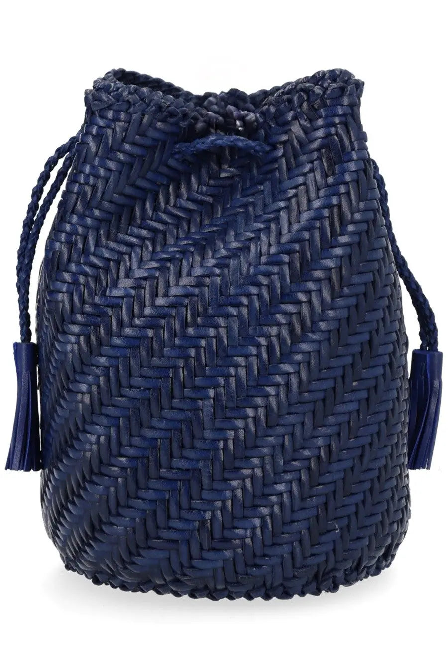 Dragon Diffusion Women's Pompom Double Jump Tan Bag Blue, view 4