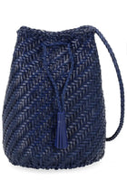 Dragon Diffusion Women's Pompom Double Jump Tan Bag Blue