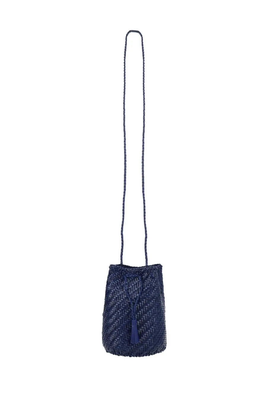 Dragon Diffusion Women's Pompom Double Jump Tan Bag Blue, view 3