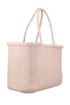 Dragon Diffusion Women's Weave Large Bag Beige, view 3