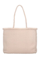 Dragon Diffusion Women's Weave Large Bag Beige, view 2