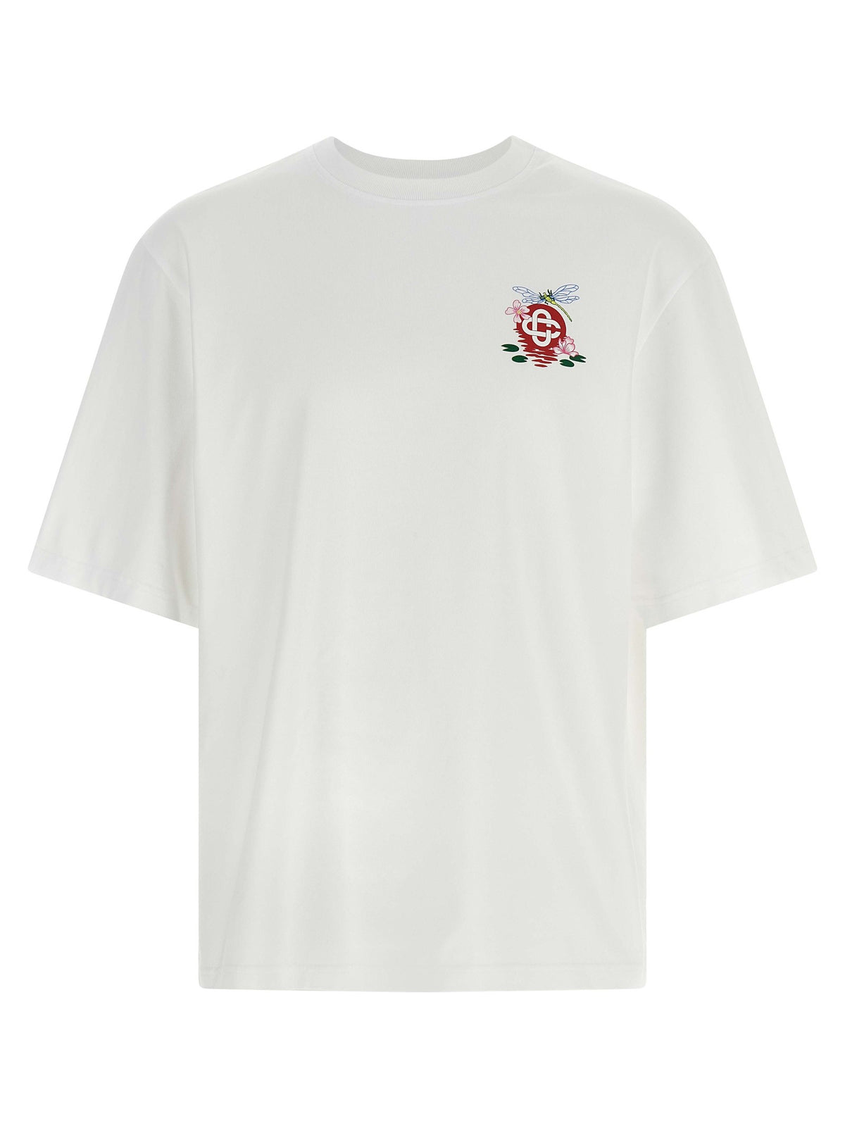 Casablanca Dragonfly Floral Shirt White