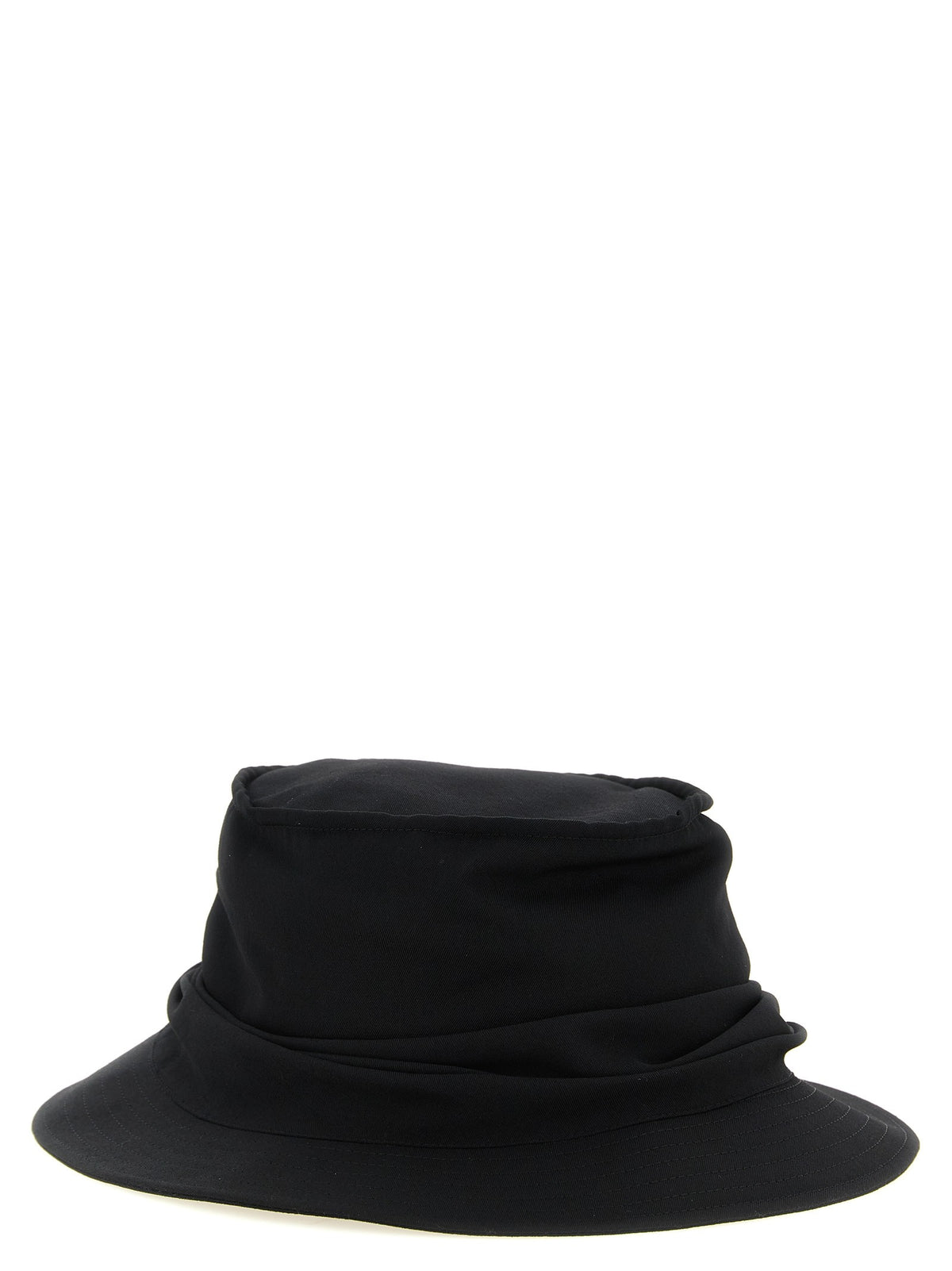 YOHJI YAMAMOTO Drape Hat Black