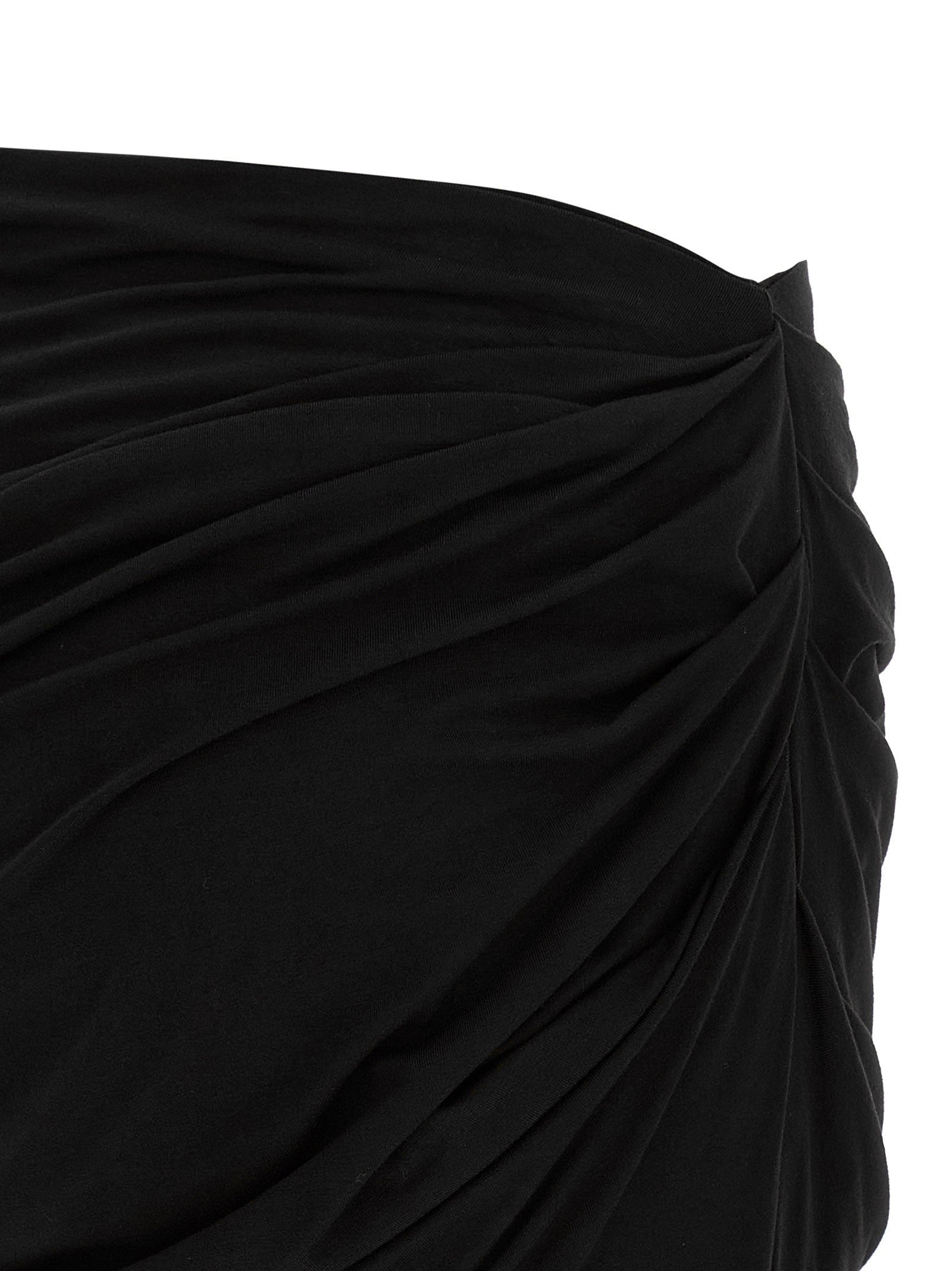 Entire Studios Drape Skirt Black