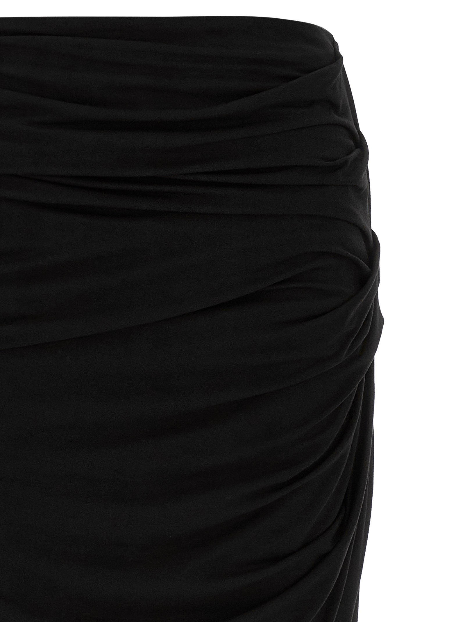 Entire Studios Drape Skirt Black