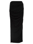 Entire Studios Drape Skirt Black, view 2