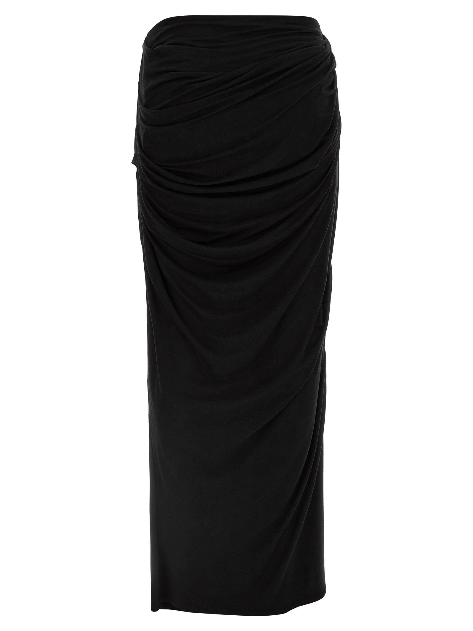 Entire Studios Drape Skirt Black