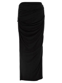 Entire Studios Drape Skirt Black