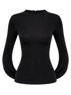 alexanderwang Women's Draped Back Top Black