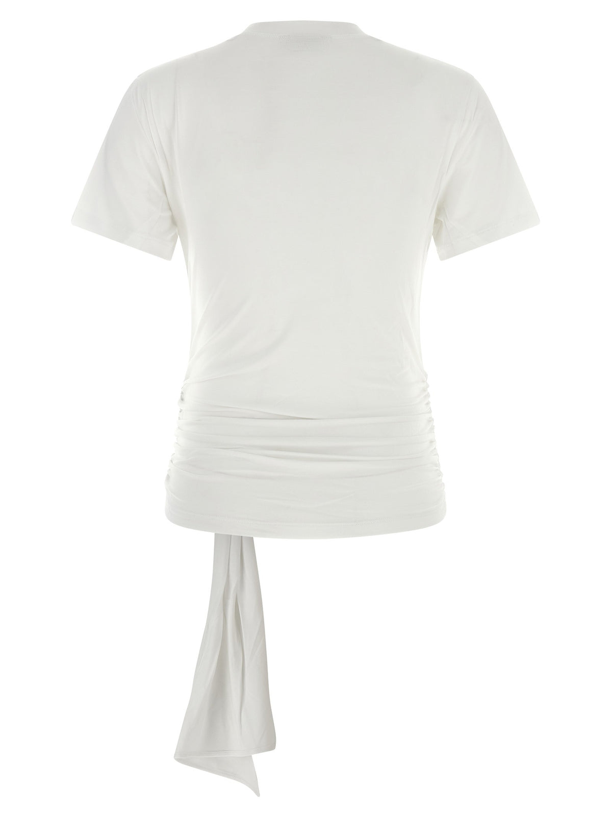 7 For All Mankind Draped Detail Shirt White