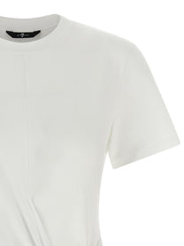 7 For All Mankind Draped Detail Shirt White