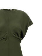 Toteme Draped Dress Green