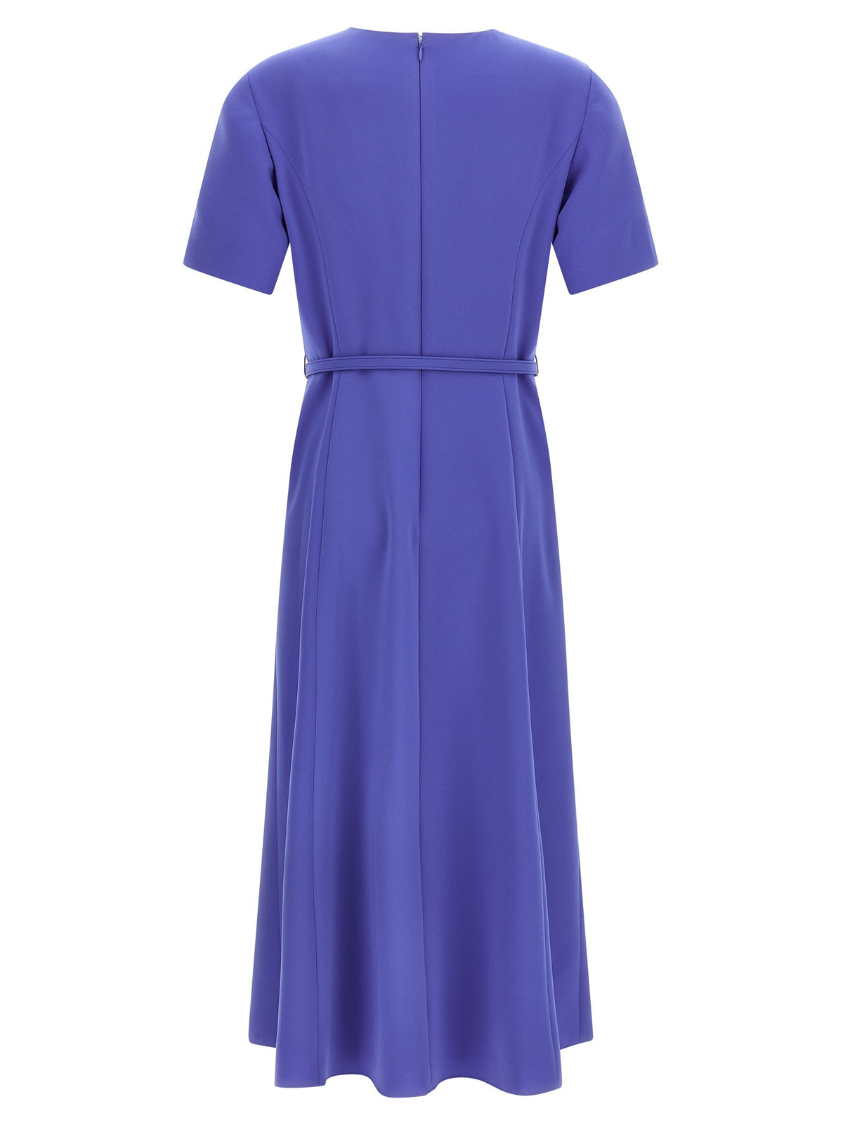 Carolina Herrera Draped Dress Blue, view 2