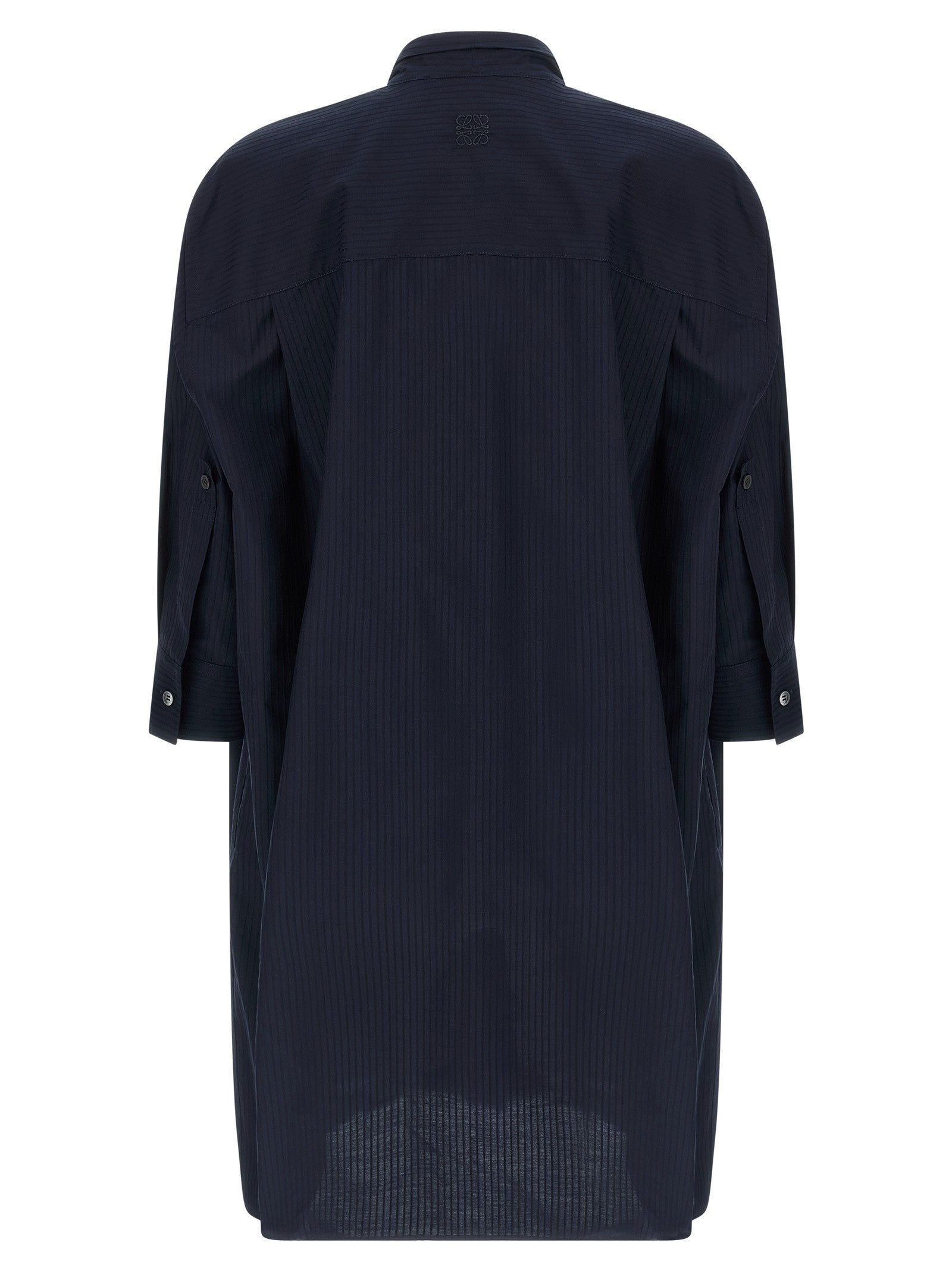 Loewe Draped Dress Blue
