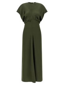 Toteme Draped Dress Green