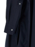 Loewe Draped Dress Blue, view 4