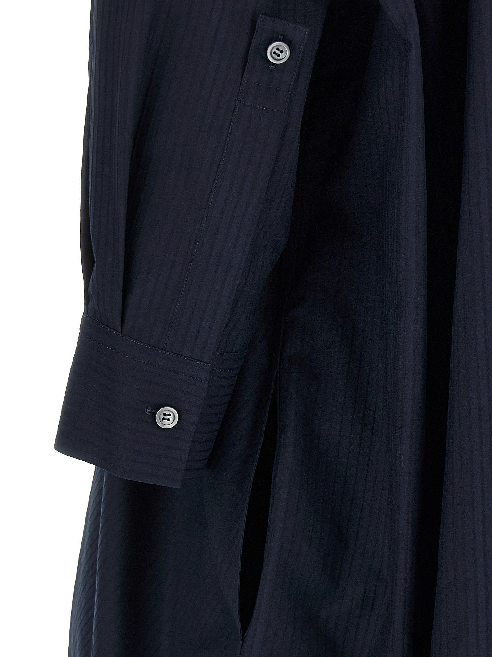 Loewe Draped Dress Blue
