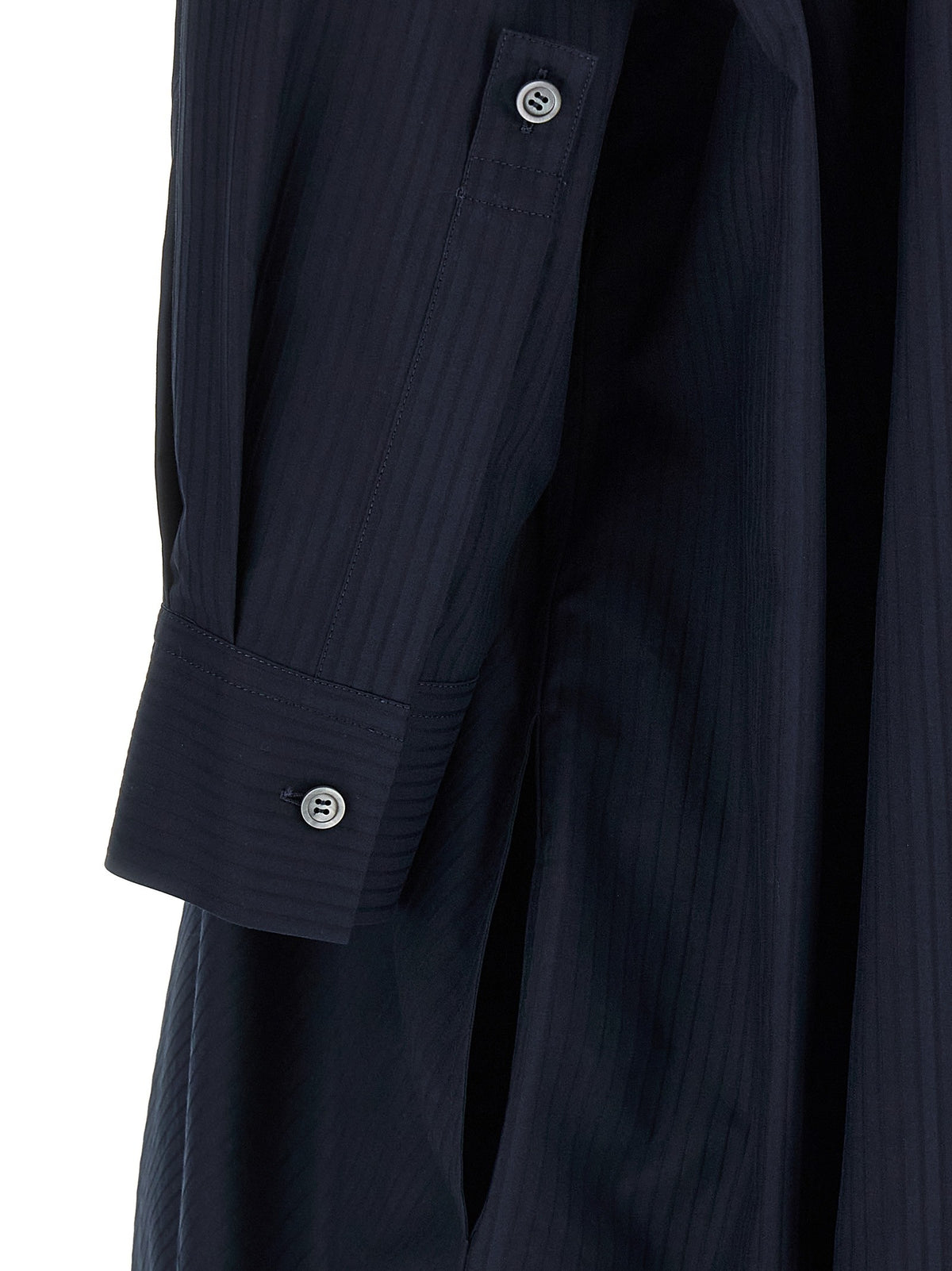 Loewe Draped Dress Blue, view 4