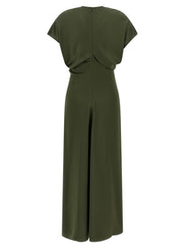 Toteme Draped Dress Green