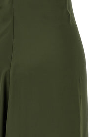 Toteme Draped Dress Green
