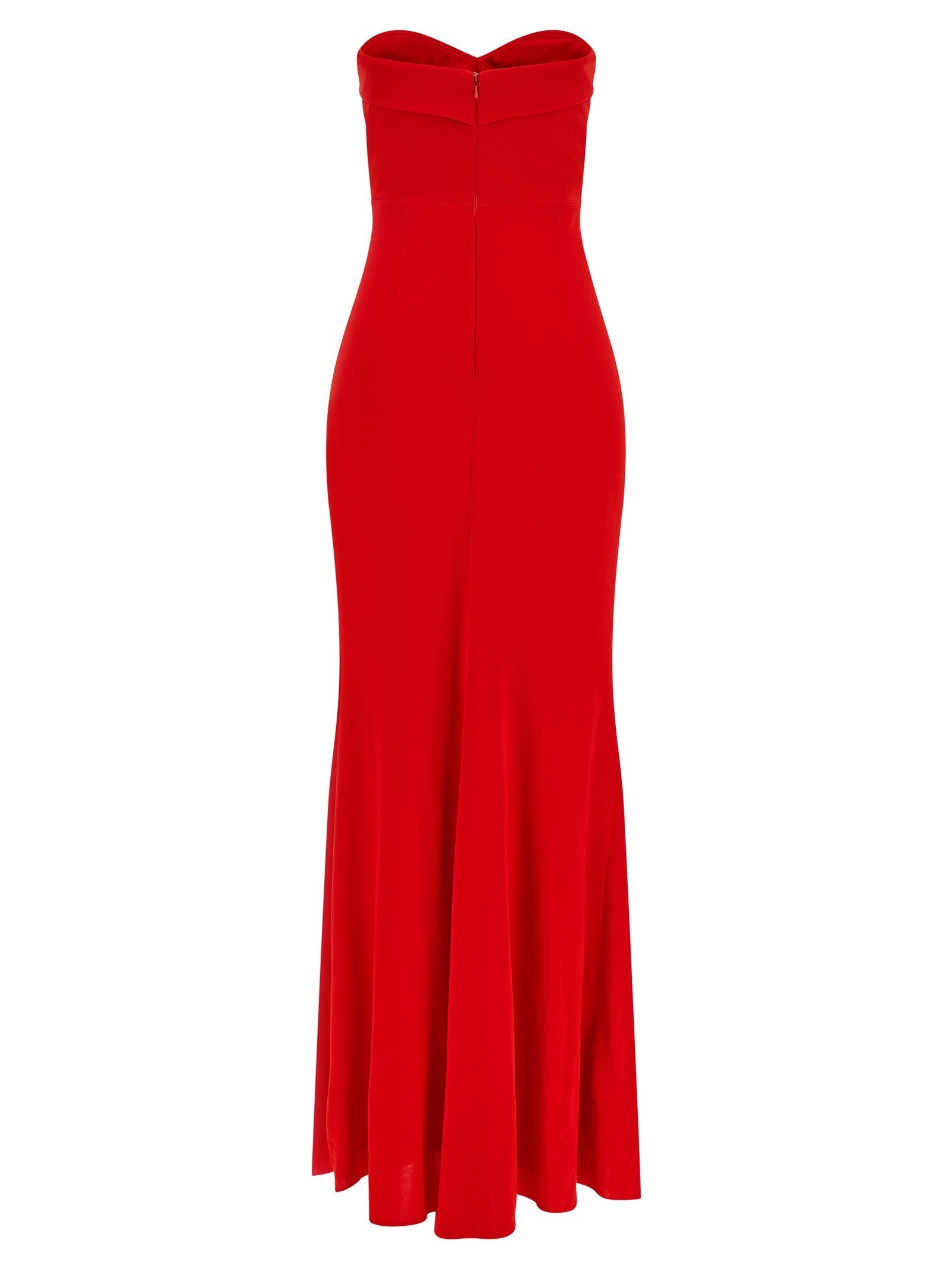 Elie Saab Draped Dress Red