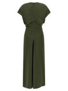 Toteme Draped Dress Green